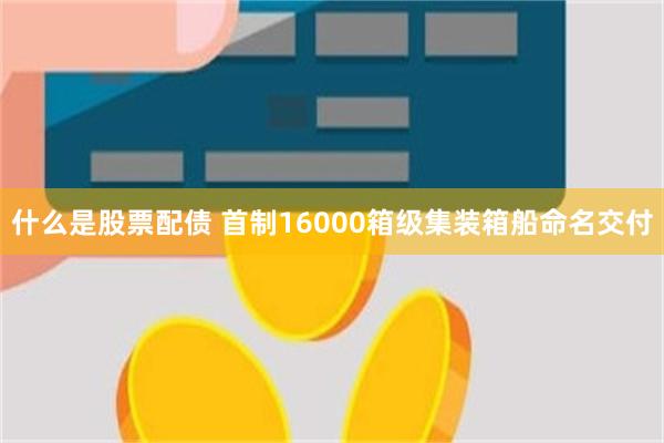 什么是股票配债 首制16000箱级集装箱船命名交付