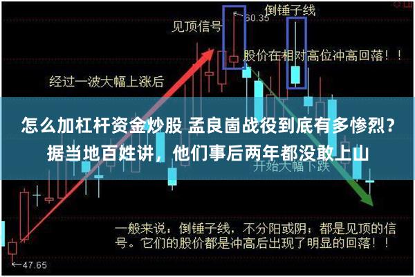 怎么加杠杆资金炒股 孟良崮战役到底有多惨烈？据当地百姓讲，他们事后两年都没敢上山